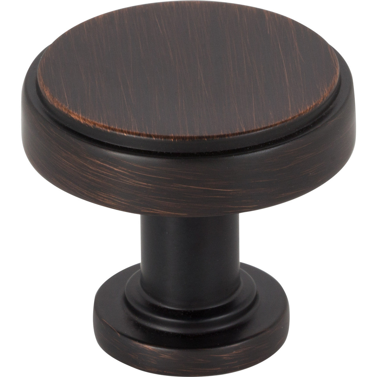 Jeffrey Alexander 171DBAC: 1-1/4" Richard Cabinet Knob - Brushed Oil Rubbed Bronze