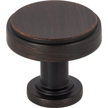 Jeffrey Alexander 171DBAC: 1-1/4" Richard Cabinet Knob - Brushed Oil Rubbed Bronze