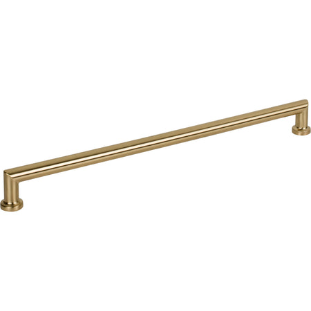 Top Knobs TK3156HB: 12" cc Morris D-Handle Cabinet Pull - Honey Bronze