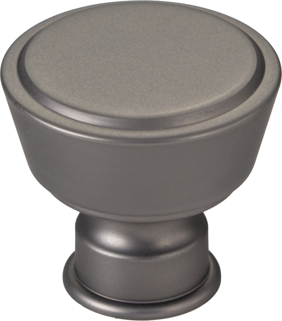Top Knobs TK3120AG: 1-3/8" Regent's Park Ormonde Cabinet Knob - Ash Gray