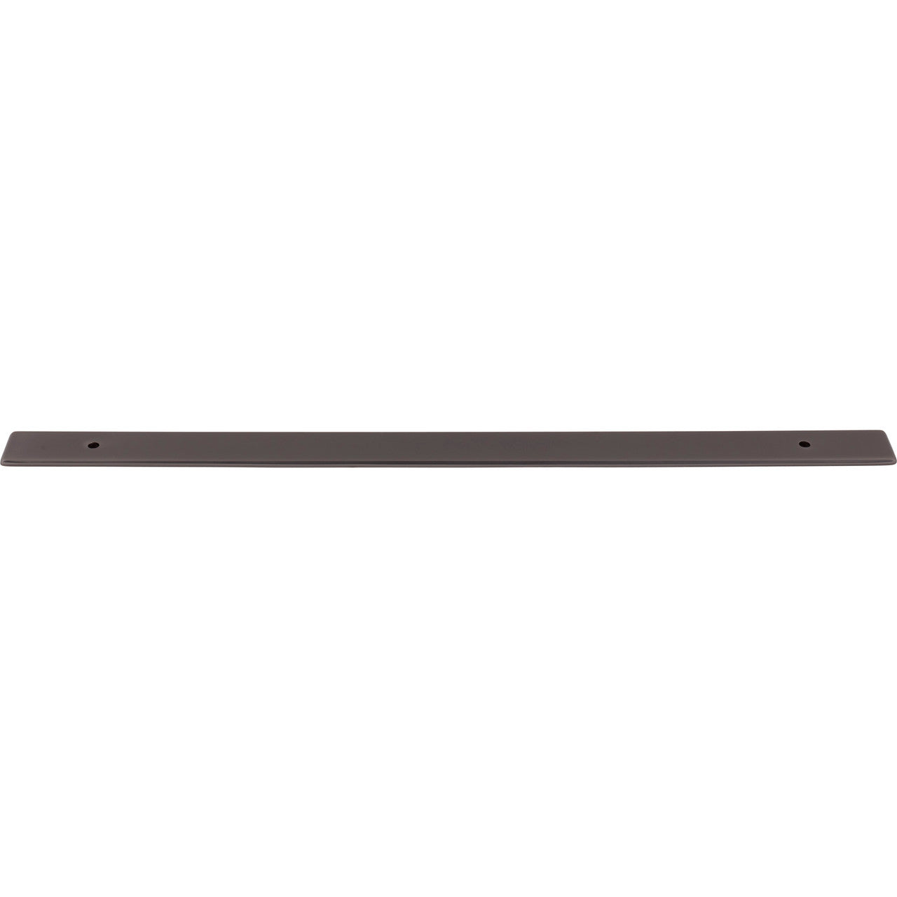 Top Knobs TK3286AG: 1" Radcliffe  Backplate - Ash Grey