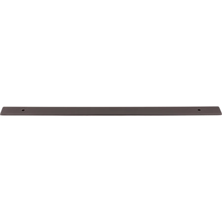Top Knobs TK3286AG: 1" Radcliffe  Backplate - Ash Grey
