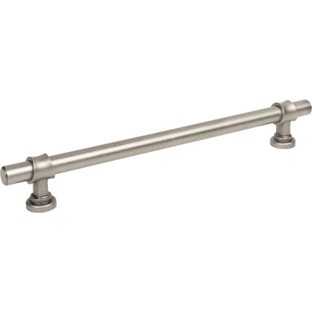 Top Knobs M2773: 12" cc Dakota Bit Cabinet Pull - Pewter Antique