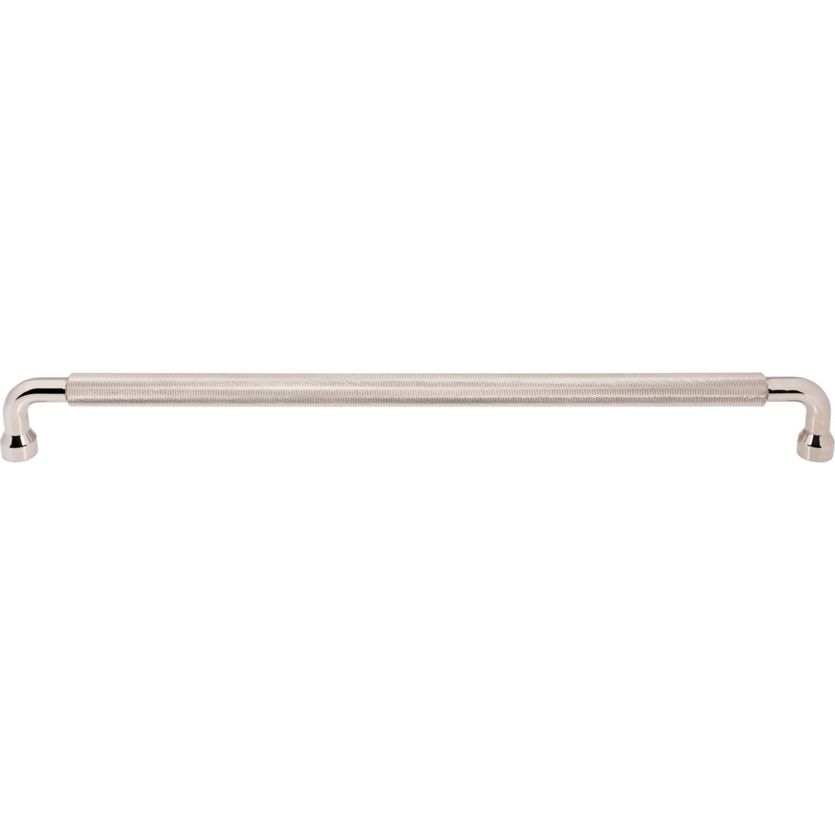 Top Knobs TK3269PN: 18" cc Garrison Bar Cabinet Pull - Polished Nickel