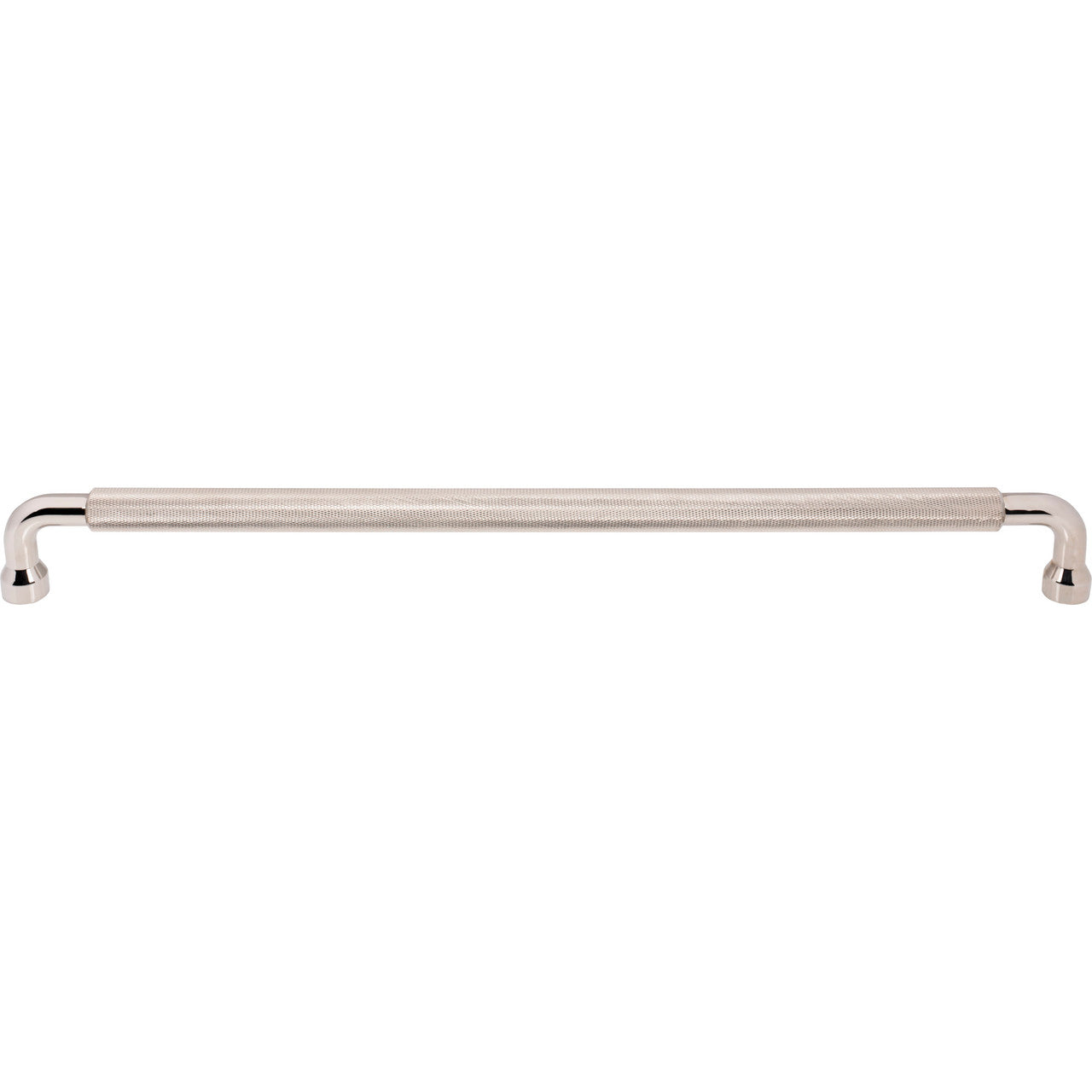 Top Knobs TK3269PN: 18" cc Garrison Bar Cabinet Pull - Polished Nickel