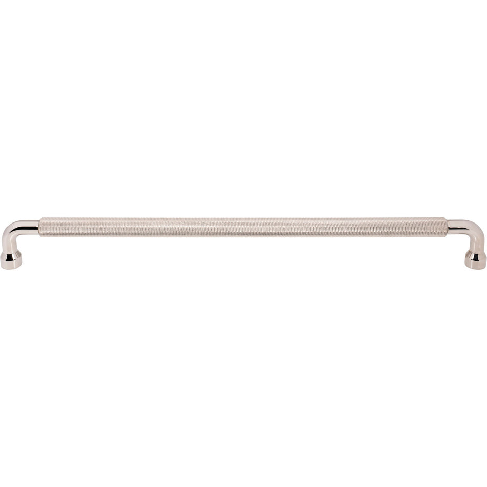 Top Knobs TK3269PN: 18" cc Garrison Bar Cabinet Pull - Polished Nickel