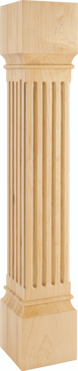 Hardware Resources P27-6-ALD: Fluted Post - Alder