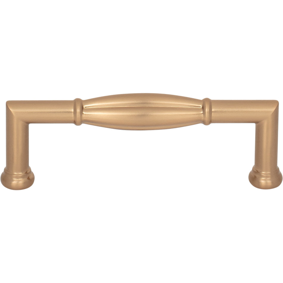 Jeffrey Alexander 686-96SBZ: 96mm cc Southerland Bar Cabinet Pull - Satin Bronze