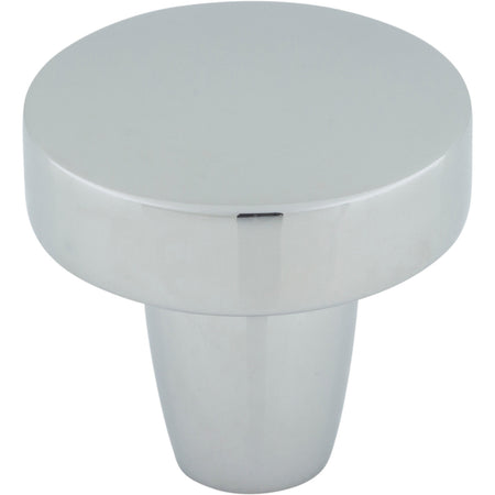 Top Knobs TK3130PC: 1-1/4" Florham Round Cabinet Knob - Polished Chrome