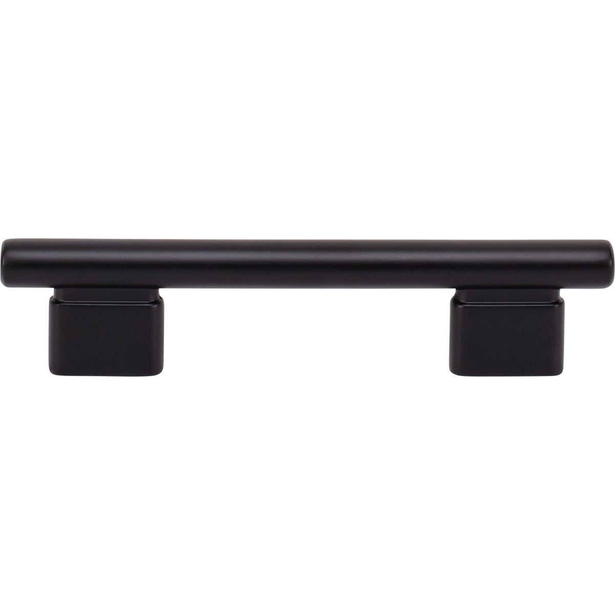 Atlas A512-BL: 96mm cc Holloway Round Bar  Cabinet Pull - Matte Black