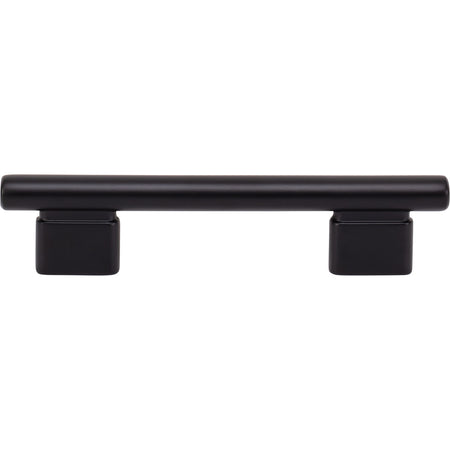 Atlas A512-BL: 96mm cc Holloway Round Bar  Cabinet Pull - Matte Black