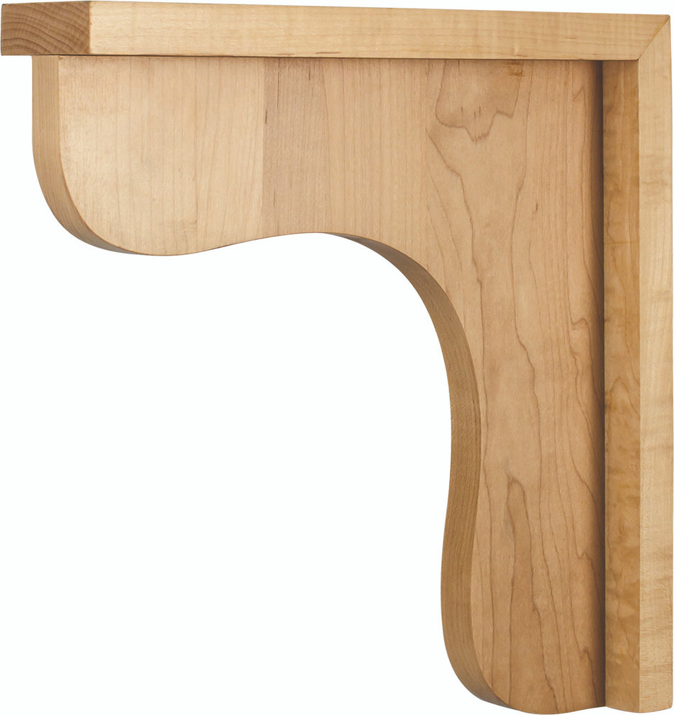 Hardware Resources COR8-2HMP: Bar Corbel - Hard Maple