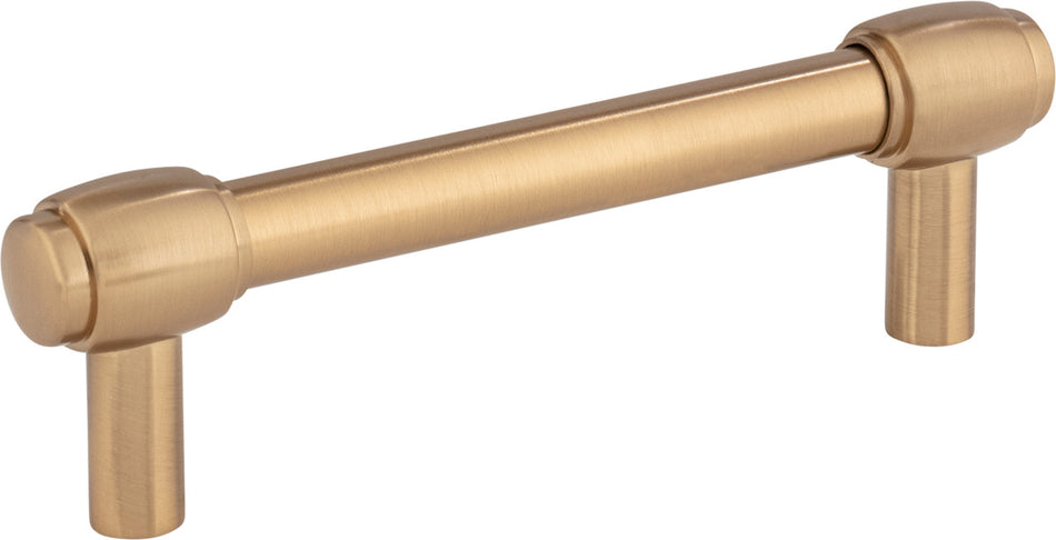 Jeffrey Alexander 885-96SBZ: 96mm cc Hayworth Bar Cabinet Pull - Satin Bronze