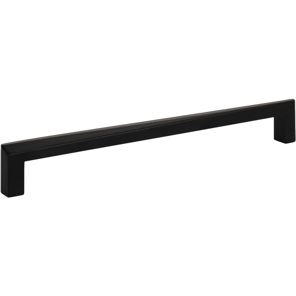 Atlas A675-BL: 8-13/16" cc Para Cabinet Pull - Matte Black