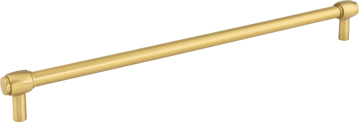 Jeffrey Alexander 885-305BG: 305mm cc Hayworth Bar Cabinet Pull - Brushed Gold