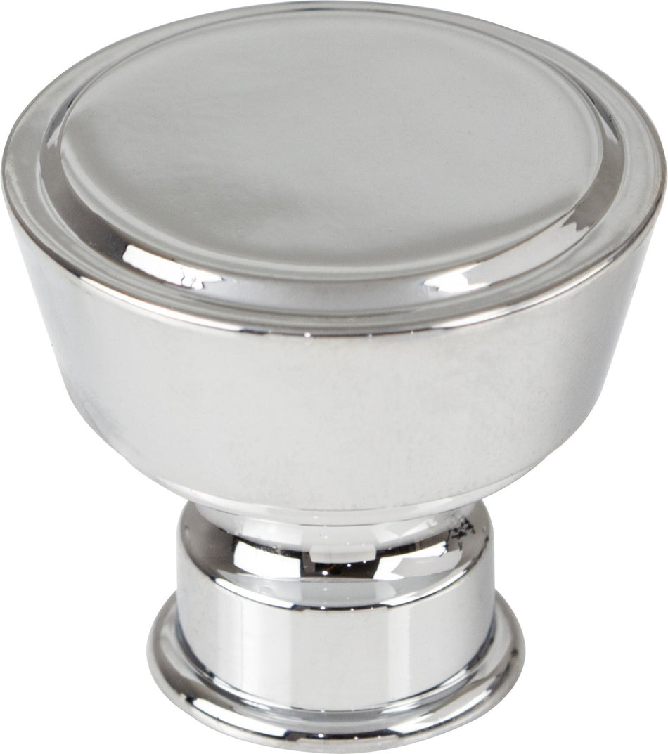 Top Knobs TK3120PC: 1-3/8" Regent's Park Ormonde Cabinet Knob - Polished Chrome