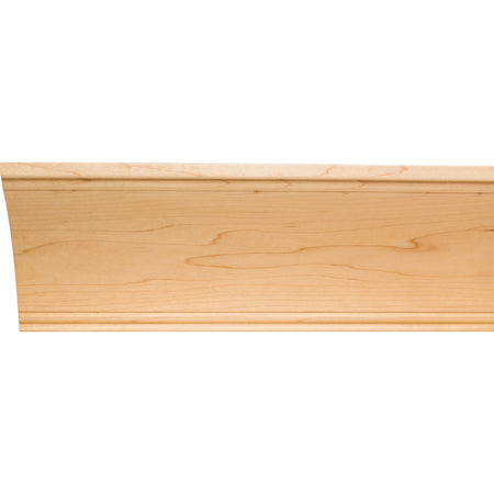 Hardware Resources MC10POP: 5-1/4" x 3/4" Cove Crown Moulding - Poplar