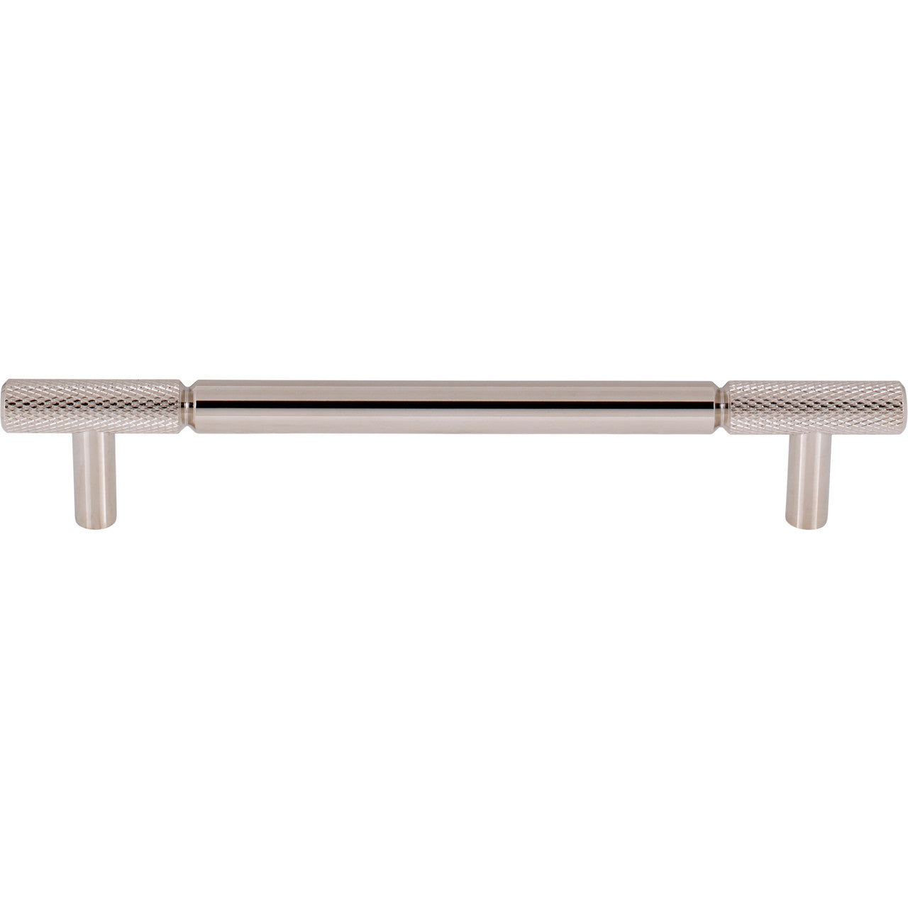 Top Knobs TK3242PN: 6-5/16" cc Prestwick Bar Cabinet Pull - Polished Nickel