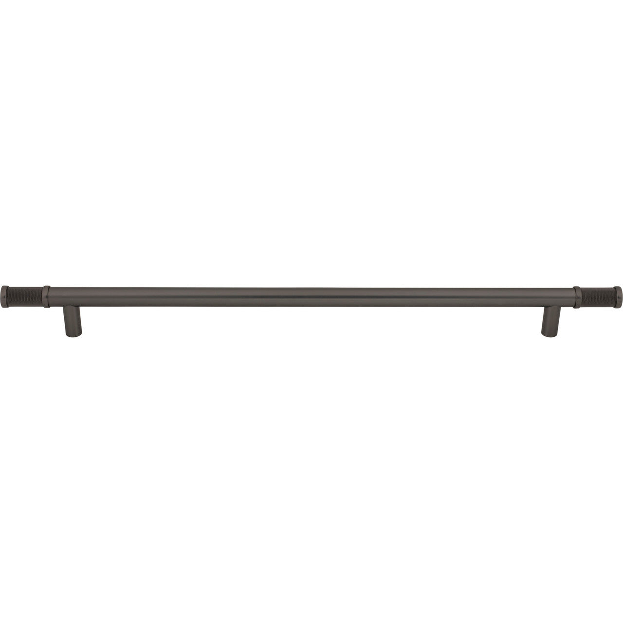 Top Knobs TK3239AG: 18" cc Burnham Bar Cabinet Pull - Ash Grey