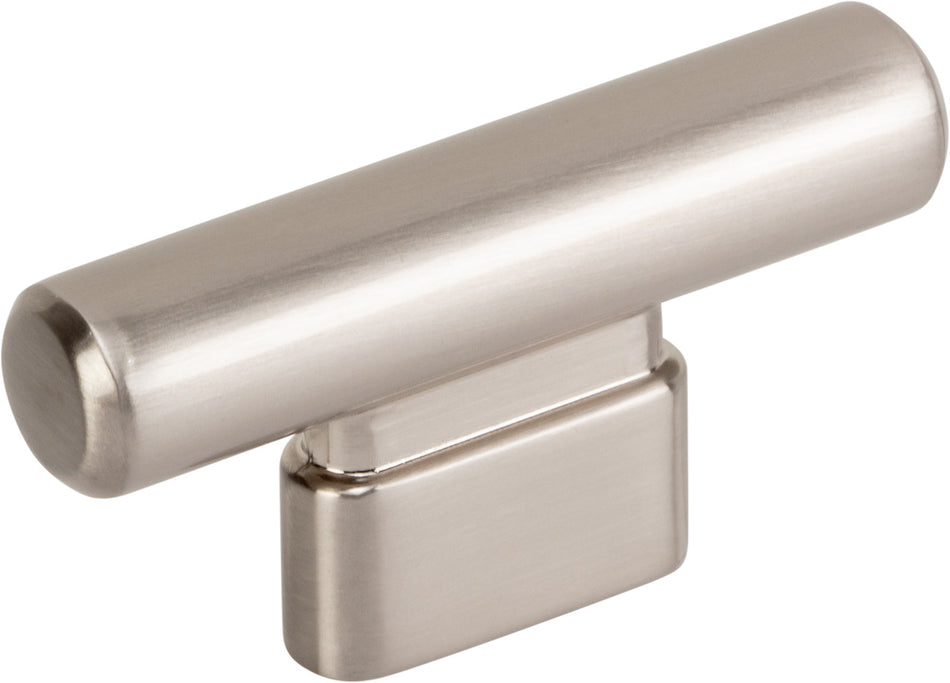 Atlas A511-BRN: 2-1/2" Holloway T- Bar Cabinet Knob - Brushed Nickel