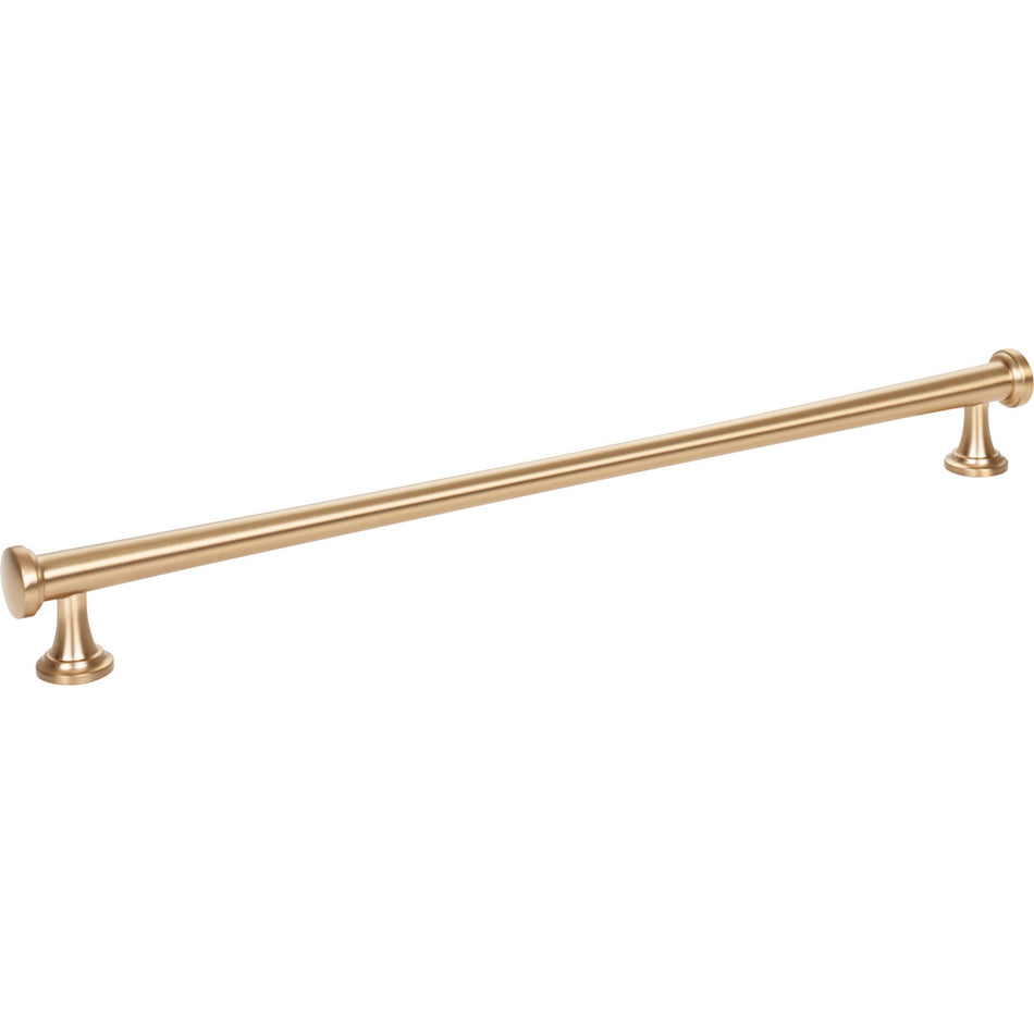 Atlas 443-CM: 12" cc Browning Cabinet Pull - Champagne