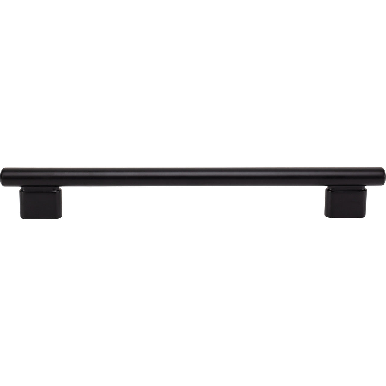 Atlas A519-BL: 18" cc Holloway Round Bar Appliance Pull - Matte Black