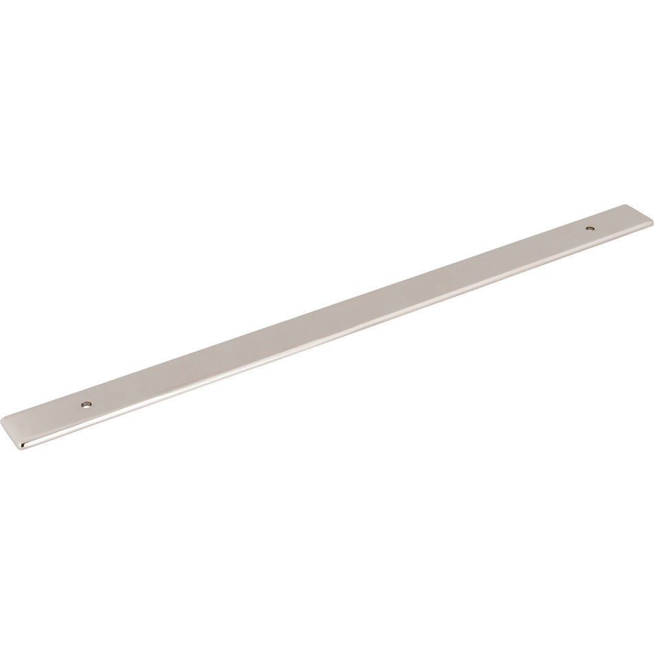 Top Knobs TK3286PN: 1" Radcliffe  Backplate - Polished Nickel