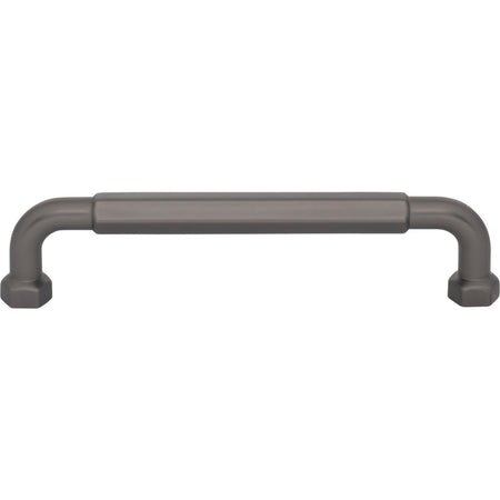 Top Knobs TK3202AG: 5-1/16" cc Dustin Cabinet Pull - Ash Gray