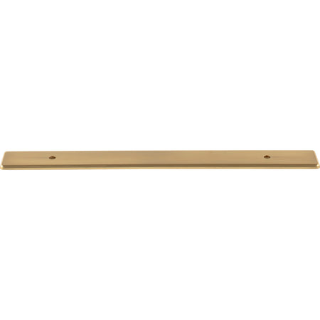 Top Knobs TK3283HB: 1" Radcliffe  Backplate - Honey Bronze