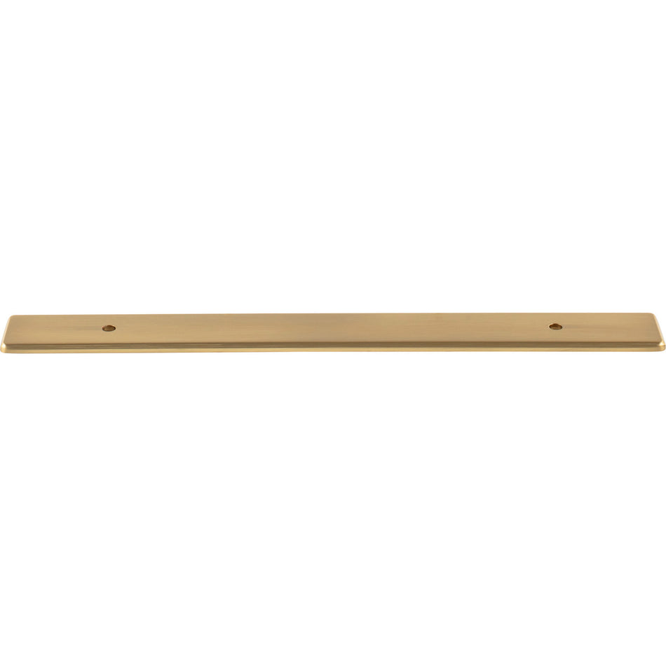 Top Knobs TK3283HB: 1" Radcliffe  Backplate - Honey Bronze