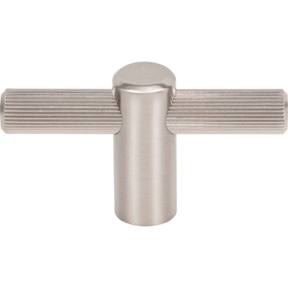 Top Knobs TK3251BSN: 2-1/2" Dempsey T-Bar Cabinet Knob - Brushed Satin Nickel