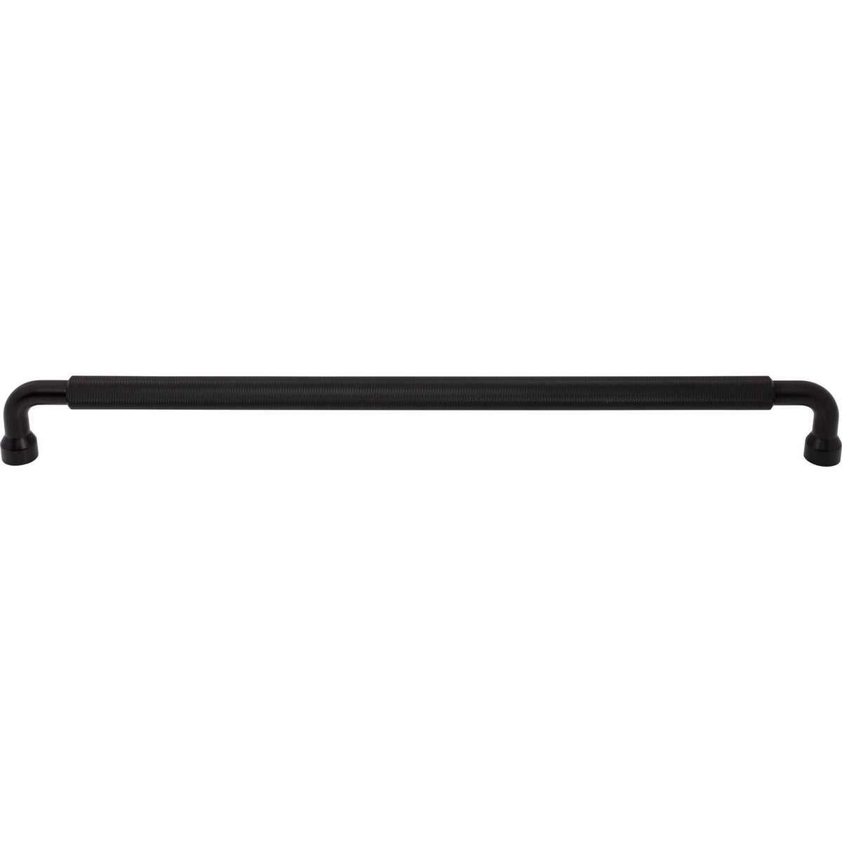Top Knobs TK3269BLK: 18" cc Garrison Bar Cabinet Pull - Flat Black