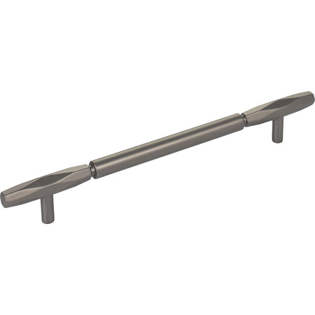 Top Knobs TK3084AG: 7-9/16" cc Regent's Park Kingsmill Cabinet Pull - Ash Gray
