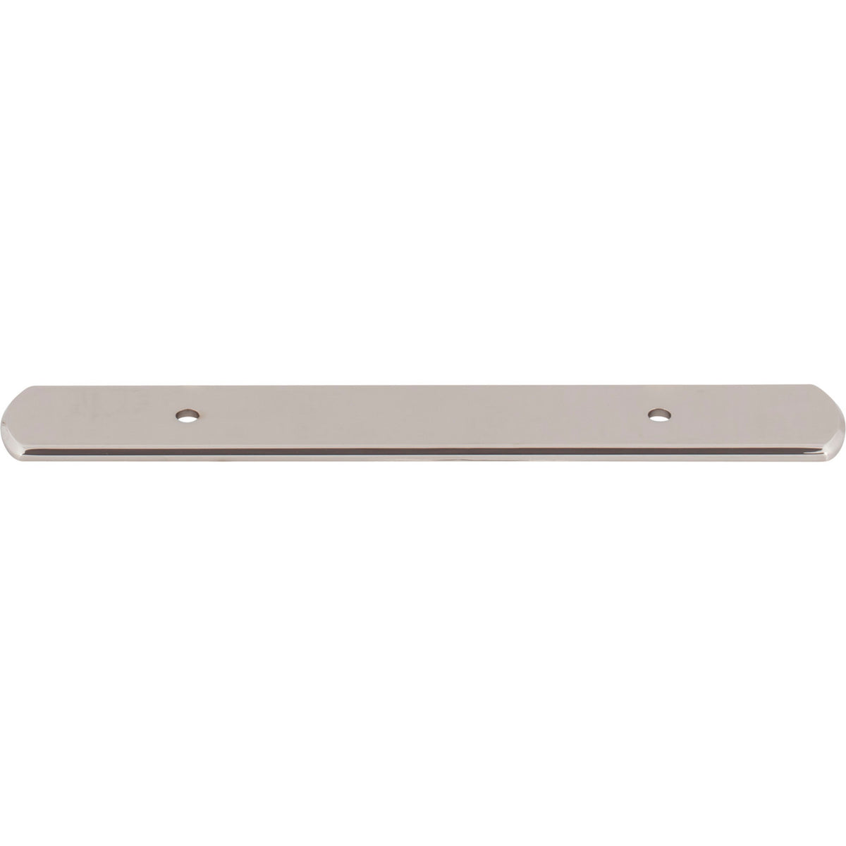 Top Knobs TK3271PN: 6-3/4" Wescott  Backplate - Polished Nickel