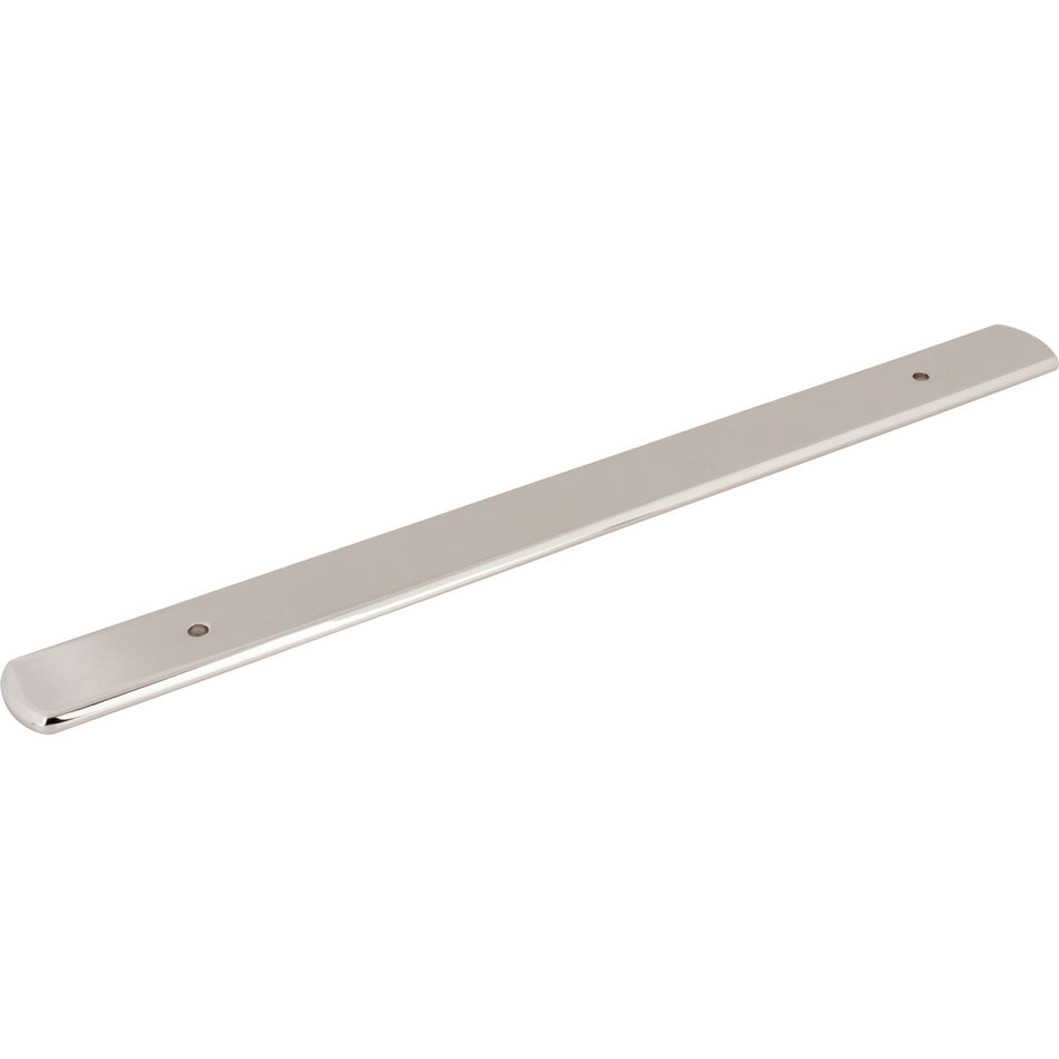Top Knobs TK3277PN: 17" Wescott  Backplate - Polished Nickel