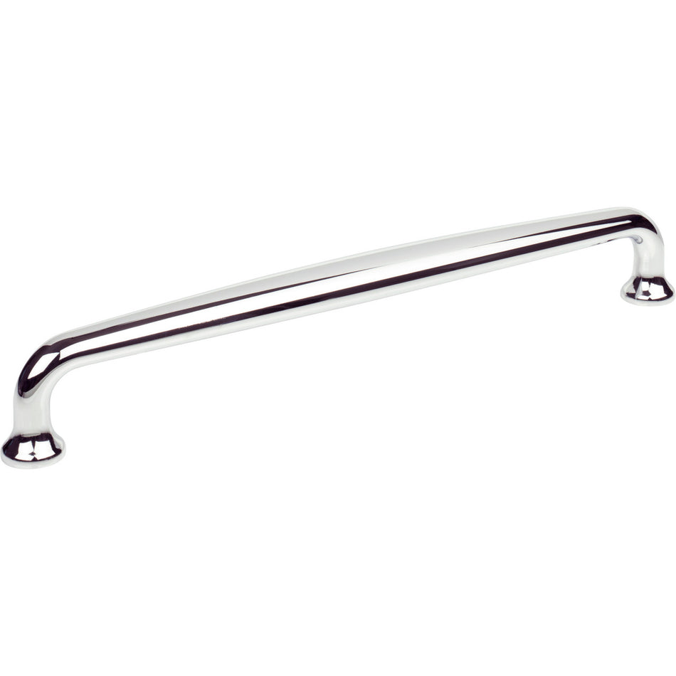 Top Knobs M2812: 12" cc Charlotte Cabinet Pull - Polished Chrome