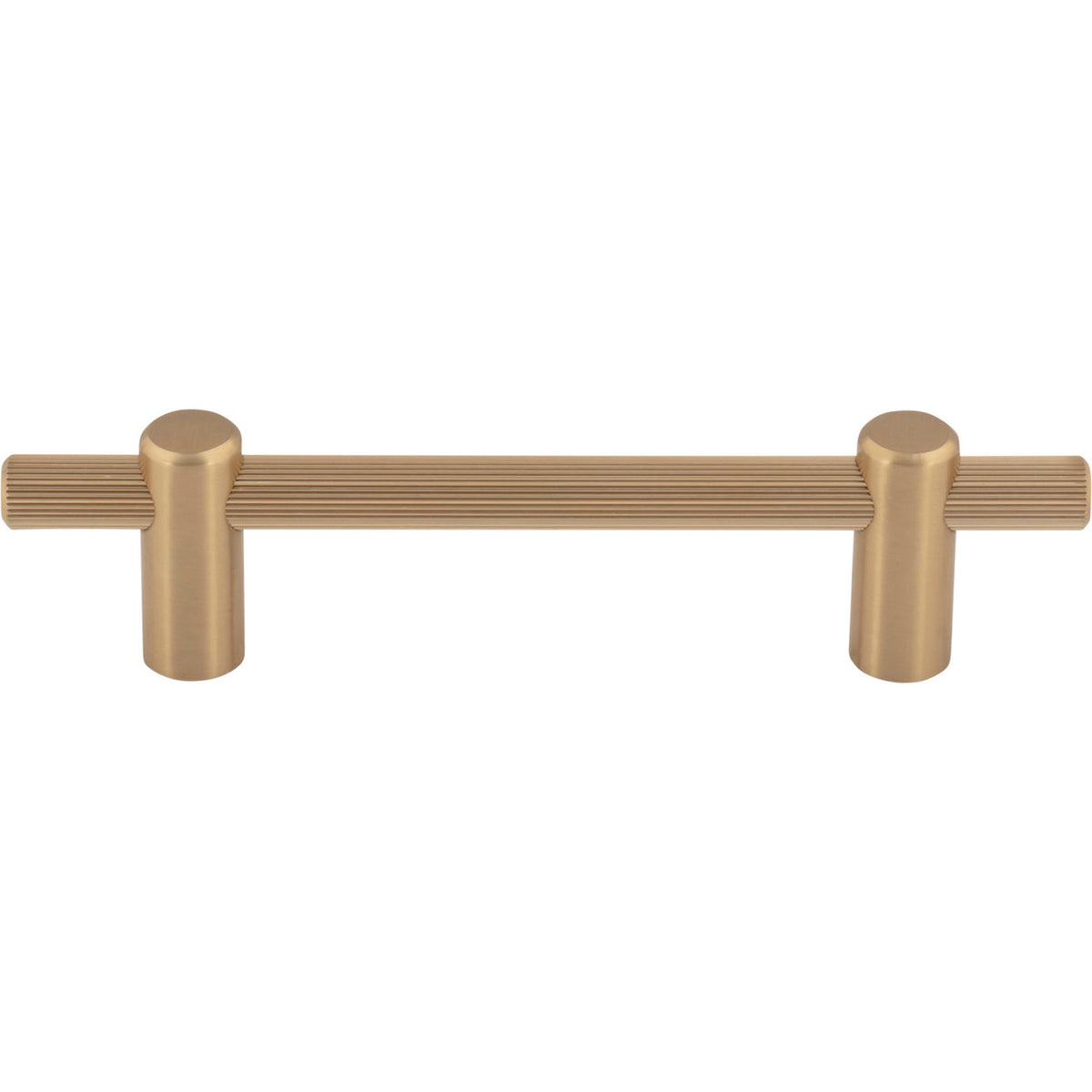 Top Knobs TK3252HB: 3-3/4" cc Dempsey Bar Cabinet Pull - Honey Bronze