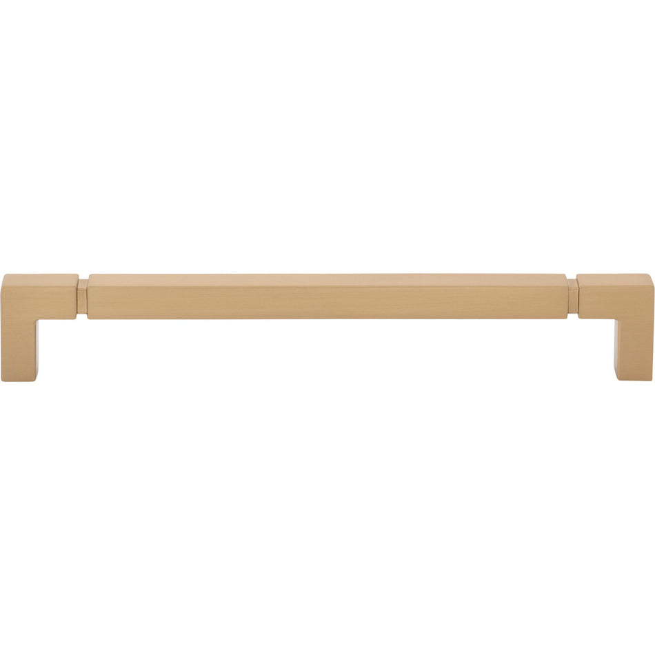 Top Knobs TK3224HB: 7-9/16" cc Langston Cabinet Pull - Honey Bronze
