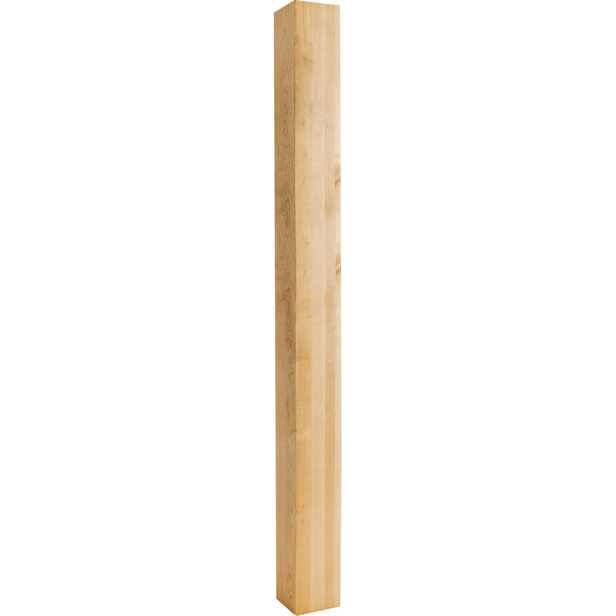 Hardware Resources P42-42WO: 3-1/2" x 3-1/2" x 42" Square Post - White Oak