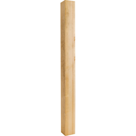Hardware Resources P42-42WO: 3-1/2" x 3-1/2" x 42" Square Post - White Oak