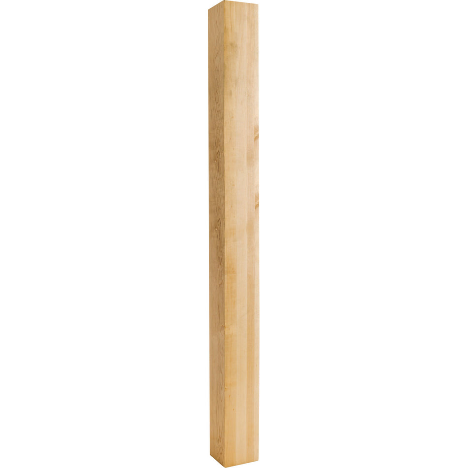 Hardware Resources P42-42WO: 3-1/2" x 3-1/2" x 42" Square Post - White Oak