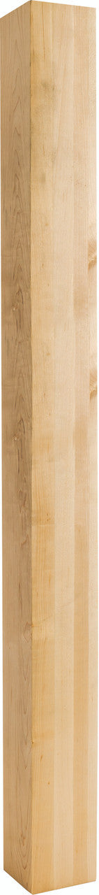 Hardware Resources P42-42RW: Square Post - Rubberwood