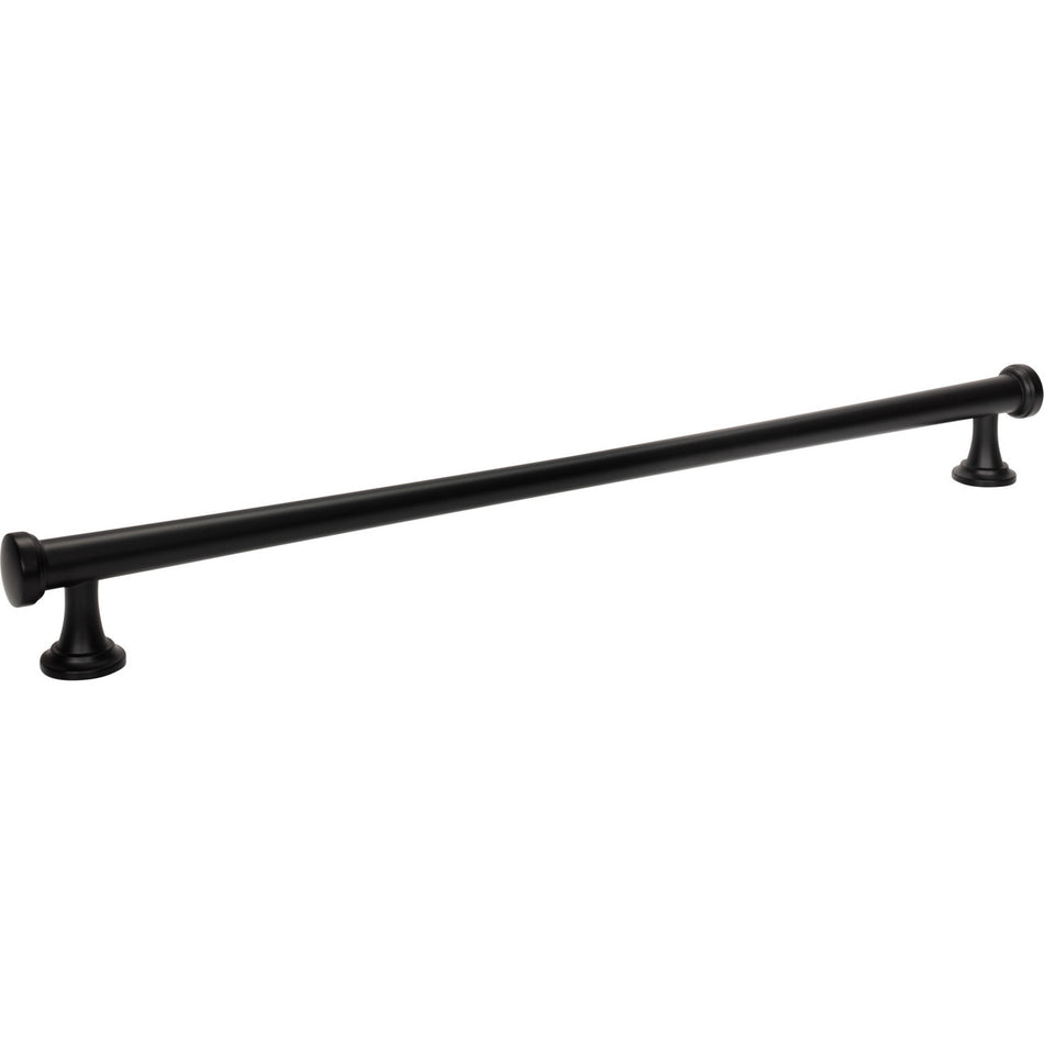 Atlas 445-BL: 18" cc Browning Appliance Pull - Matte Black