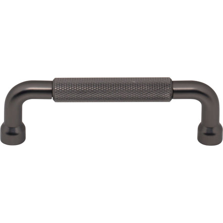Top Knobs TK3262AG: 3 3/4" cc Garrison Bar Cabinet Pull - Ash Grey