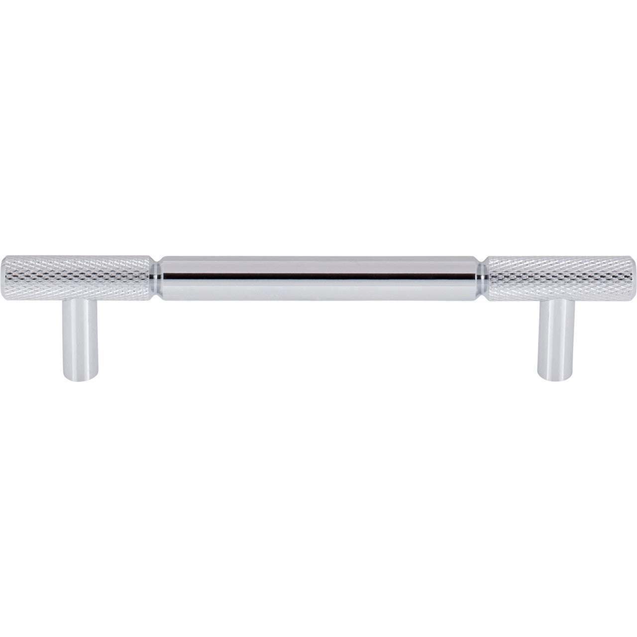 Top Knobs TK3241PC: 5-1/16" cc Prestwick Bar Cabinet Pull - Polished Chrome