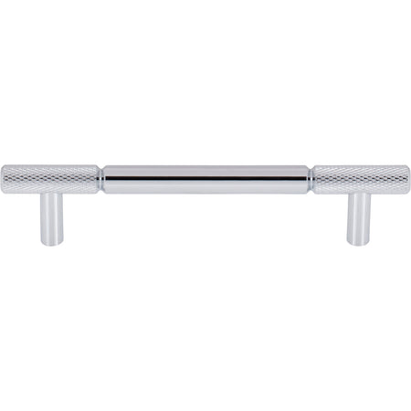 Top Knobs TK3241PC: 5-1/16" cc Prestwick Bar Cabinet Pull - Polished Chrome