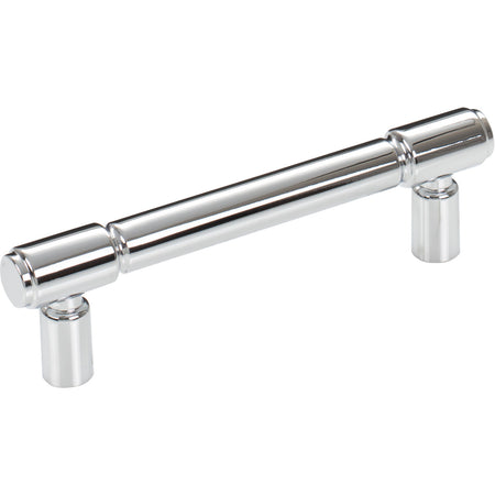 Top Knobs TK3112PC: 3-3/4" cc Regent's Park Clarence Cabinet Pull - Polished Chrome