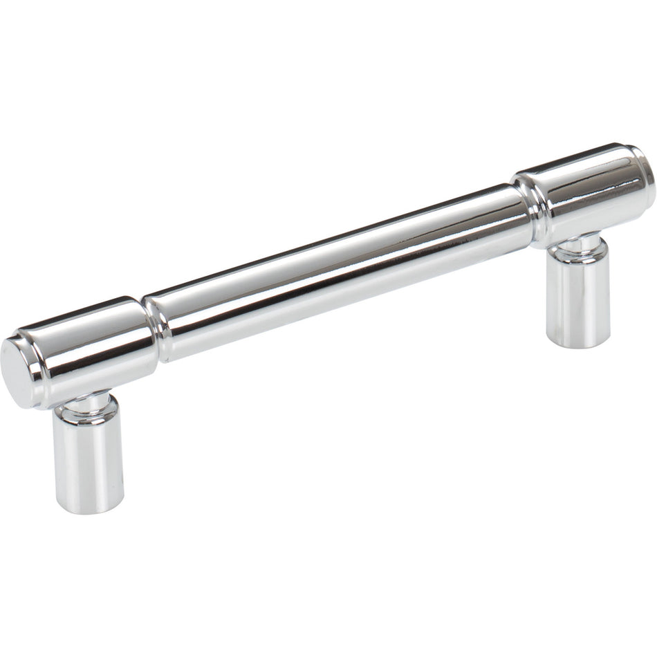 Top Knobs TK3112PC: 3-3/4" cc Regent's Park Clarence Cabinet Pull - Polished Chrome