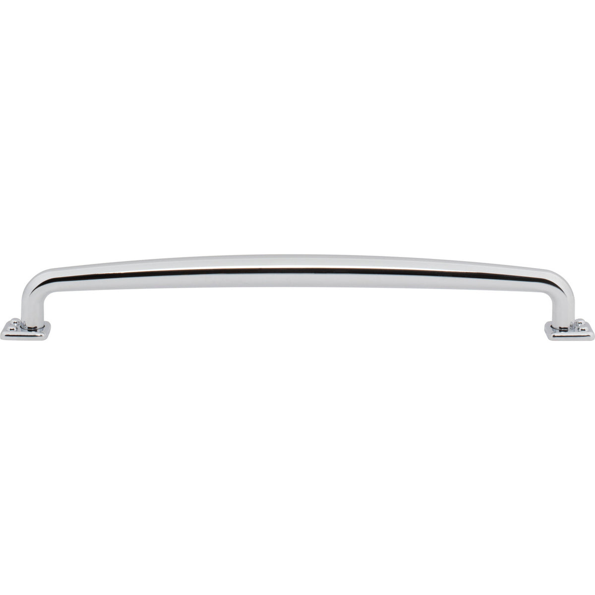 Atlas A545-CH: 8-13/16" cc Benning D-Handle Cabinet Pull - Polished Chrome