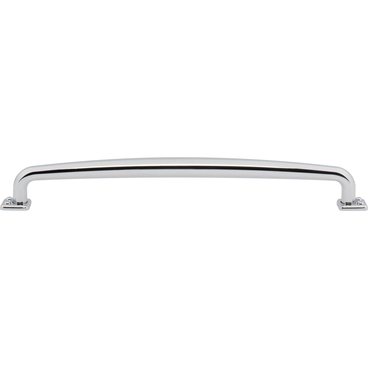 Atlas A545-CH: 8-13/16" cc Benning D-Handle Cabinet Pull - Polished Chrome